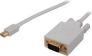 BYTECC Model MDPVGA-06 Mini Display Port to VGA Cable Male to Male