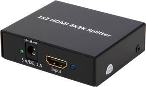 BYTECC HMSP102K 1x2 HDMI 3D 4K2K Splitter Resolutions Up to 4K2K