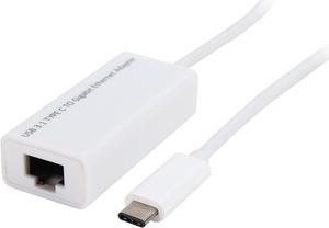 BYTECC UTCGE-005 USB3.1 Type-C™ to Gigabit Ethernet Adapter USB-C to RJ45 LAN Network Port Adapter