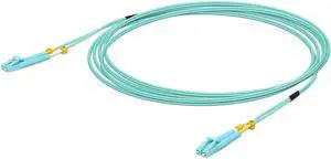 Ubiquiti Networks UOC-1 3.28 ft. (1m) OM3 Duplex LC 10G Multi-mode Fiber Patch Cable, SR, 1m