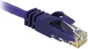 C2G 31357 Cat6 Cable - Snagless Unshielded Ethernet Network Patch Cable, Purple (35 Feet, 10.66 Meters)