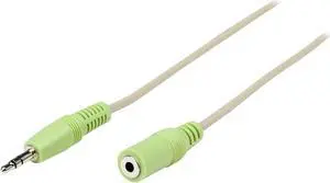 C2G 27410 3.5mm M/F Stereo Audio Extension Cable (PC-99 Color-Coded) (25 Feet, 7.62 Meters)