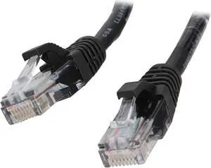 C2G 15208 Cat5e Cable - Snagless Unshielded Ethernet Network Patch Cable, Black (14 Feet, 4.26 Meters)