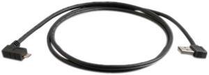 C2G 28114 USB Cable - USB 2.0 Right Angle A Male to Micro-USB B Right Angle Male Cable, Black (6.6 Feet, 2 Meters)