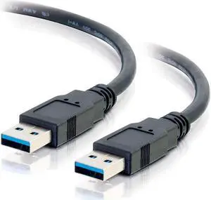 C2G 54172 9.8ft (3m) USB 3.0 A Male to A Male Cable Black