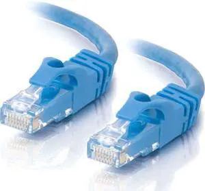 C2G 29018 Cat6 Cables - Snagless Unshielded Ethernet Network Patch Cable Multipack (50 Pack) Blue (14 Feet, 4.26 Meters)