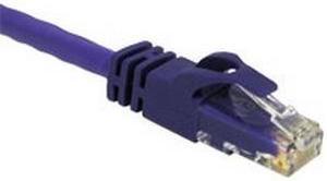 C2G 27807 Cat6 Cable - Snagless Unshielded Ethernet Network Patch Cable, Purple (100 Feet, 30.48 Meters)