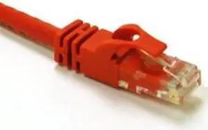 C2G 27189 Cat6 Cable - Snagless Unshielded Ethernet Network Patch Cable, Red (150 Feet, 45.72 Meters)