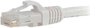 C2G 27168 Cat6 Cable - Snagless Unshielded Ethernet Network Patch Cable, White (125 Feet, 38.1 Meters)