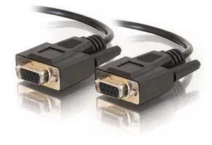 C2G 52035 DB9 F/F Serial RS232 Cable, Black (6 Feet, 1.82 Meters)