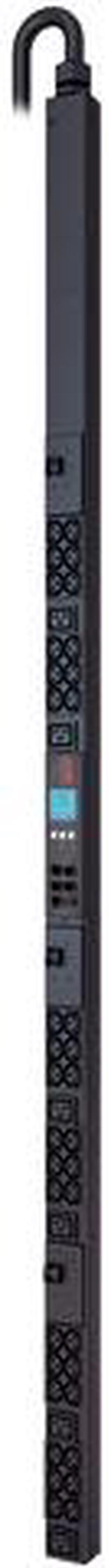 APC Rack Mount PDU, Metered 208V/35A Three-Phase PDU, (42) Outlets, 0U Vertical Rackmount (AP8868)