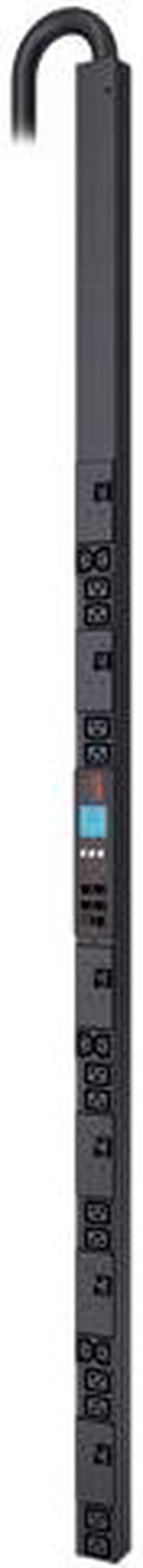 APC Rack Mount PDU, Metered 208V/60A Three-Phase PDU, (18) Outlets, 0U Vertical Rackmount (AP8866)