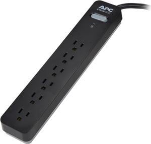 APC 6-Outlet Surge Protector with 15-Foot Power Cord, SurgeArrest Essential (PE615)