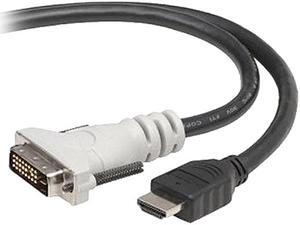 Belkin F2E8171-10-SV 10 ft. Black HDMI to DVI D Single Link Male to Male Cable
