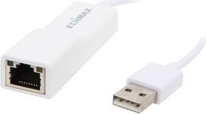 Edimax EU-4208 USB 2.0 to 10/100Mbps Fast Ethernet LAN Wired Network Adapter for Windows XP/ Vista / 7 / 8 / 8.1, Macbook Air, and Linux (ASIX AX88772B chipset)