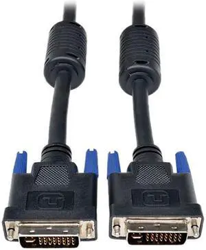 Tripp Lite DVI-I Dual Link Digital and Analog Monitor Cable (DVI-I M/M), 15-ft