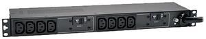 Tripp Lite Basic PDU, 7.4 kW Single-Phase 230V Outlets (10 x C13), IEC309 32A Blue, 12 Feet Cord, 1U Rack-Mount (PDUH32HV)