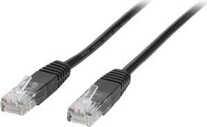TRIPP LITE N002-012-BK 12 ft. Cat 5/5E Black Cat5e 350MHz Molded Patch Cable (RJ45 M/M) - Black