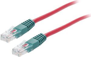 TRIPP LITE N010-010-RD 10 ft. Cat 5/5E Red Cat5e 350MHz Molded Cross-over Patch Cable (RJ45 M/M) - Red