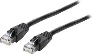 TRIPP LITE N261-005-BK 5 ft. Cat 6A Black Augmented Cat6 (Cat6a) Snagless 10G Certified Patch Cable, (RJ45 M/M) - Black