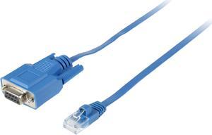 Tripp Lite Model P430-006 6 ft. RJ45 to DB9F Cisco Serial Console Port Rollover Cable Female to Male