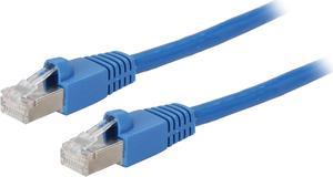 TRIPP LITE N262005BL 5 ft Cat 6A Blue Shielded Augmented Cat6 Cat6a Shielded STP Snagless 10G Certified Patch Cable RJ45 MM