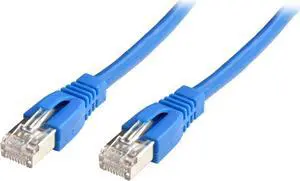 TRIPP LITE N262-014-BL 14 ft. Cat 6A Blue Shielded Augmented Cat6 (Cat6a) Shielded (STP) Snagless 10G Certified Patch Cable, (RJ45 M/M)