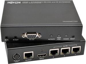 Tripp Lite BHDBT-K-E3SI-ER HDBaseT HDMI over Cat5e/6/6a Extender Kit with Ethernet, Serial and IR Control, 1080p, Up to 500 ft.