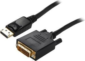 Tripp Lite P581-006-V2 6 ft. Black DisplayPort 1.2 to DVI Active Adapter M/M 1920 x 1200 1080p