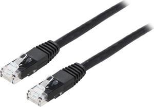 Tripp Lite Cat6 Gigabit Molded Patch Cable, 10 ft. RJ45 (M/M), 550MHz 24 AWG Black 10' (N200-010-BK)
