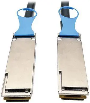 Tripp Lite QSFP28 to QSFP28 100GbE Passive DAC Copper InfiniBand Cable (M/M), 3 m (10 ft)