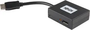 Tripp Lite B156-002-V2 2-Port DisplayPort 1.2 Multi-Stream Transport (MST) Hub, 3840 x 2160 (4K x 2K) UHD