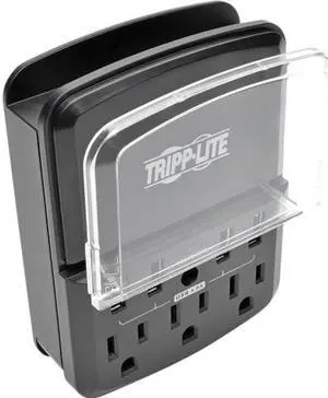 TRIPP LITE SK34USBB Personal Charging Station w/ 3-Outlet Surge Protector