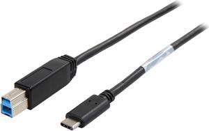 Tripp Lite 3 ft. USB 3.1 Gen 2 USB-C to USB-B Cable (M/M), 10 Gbps, 3' USB Type-C to Type-A,  Fast Charging (U422-003-G2)