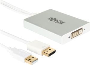 Tripp Lite 6in DisplayPort to DVI Active Video Adapter Dual Link 2560x1600