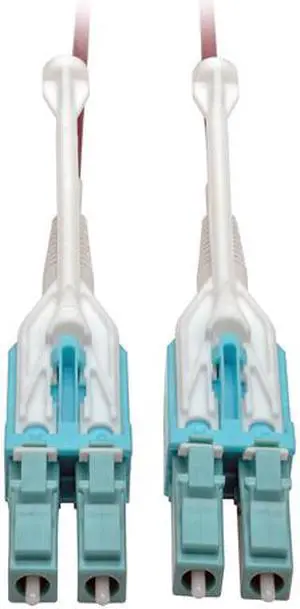 Tripp Lite 1M 10Gb Duplex Multimode Fiber Patch Cable 50/125 OM4 LC/LC LSZH