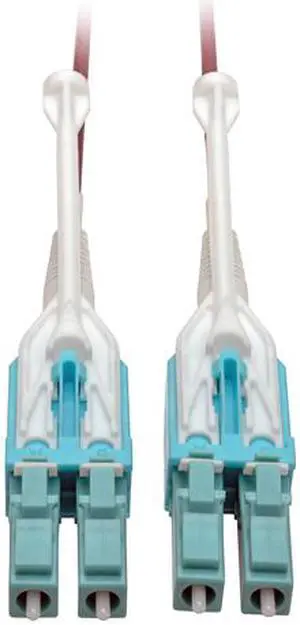Tripp Lite 2M 10Gb Duplex Multimode Fiber Patch Cable 50/125 OM4 LC/LC LSZH