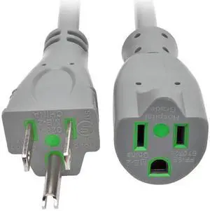 Tripp Lite 6ft Hospital Medical Power Extension Cord 5-15P 5-15R 13A Gray