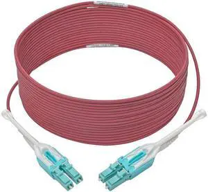 Tripp Lite 7M 10Gb Duplex Multimode Fiber Patch Cable 50/125 OM4 LC/LC LSZH