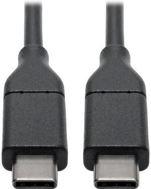 Tripp Lite USB 2.0 USB-C Hi-Speed Cable w/ 5A Rating 20V M/M USB Type-C 3 ft. (U040-003-C-5A)