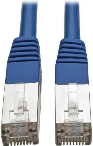 Tripp Lite Cat5e Molded Shielded Patch Cable STP RJ45 M/M 350 Mhz Blue 6ft (N105-006-BL)
