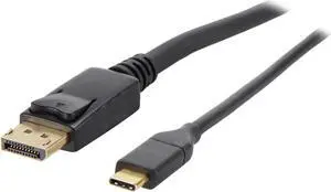 Tripp Lite USB C to DisplayPort 4k Adapter Cable USB Type C to DP M/M 6ft (U444-006-DP)