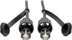 Tripp Lite Cat5e/Cat6 STP Patch Cable RJ45 CMX Outdoor Industrial IP67 16ft (N206-PC16-IND)