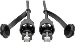 Tripp Lite Cat5e/Cat6 STP Patch Cable RJ45 CMX Outdoor Industrial IP67 23ft (N206-PC23-IND)