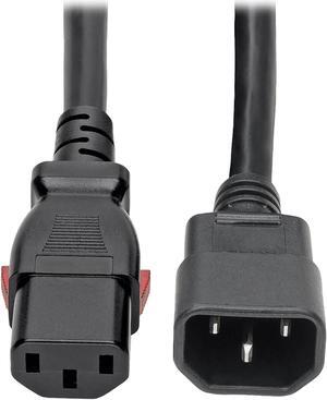 Tripp Lite Power Extension Cord Heavy Duty C14 to Locking C13 M/F 15A 10ft (P005-L10)