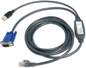 Avocent 7 ft. access Electronics KVM Cable Connector (USBIAC-7)