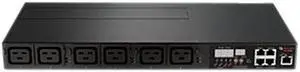 Avocent PM3006H-401 Switched, Metered 1U 208V AC to 240V AC PM3000 6-Outlets PDU