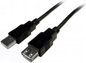 CABLES UNLIMITED USB-5120-02M Black USB Extension cable