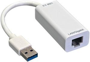 Nippon Labs 30U3-20-AX179 USB 3.0 to Gigabit Ethernet Converter, USB to RJ45 White Adapter
