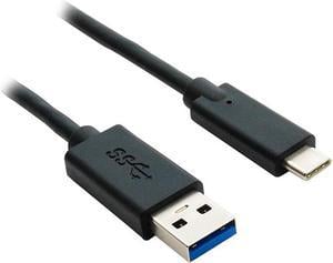Nippon Labs 60USB3-31CA-10 USB Type-C Male to USB 3.0 (G1) A Male Cable, 10 ft. USB-C to A Black Cable